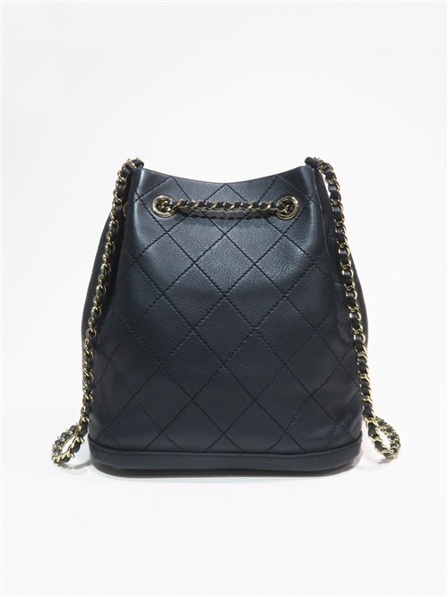 CHANEL シャネル マトラッセ Small Drawstring Bag スモール