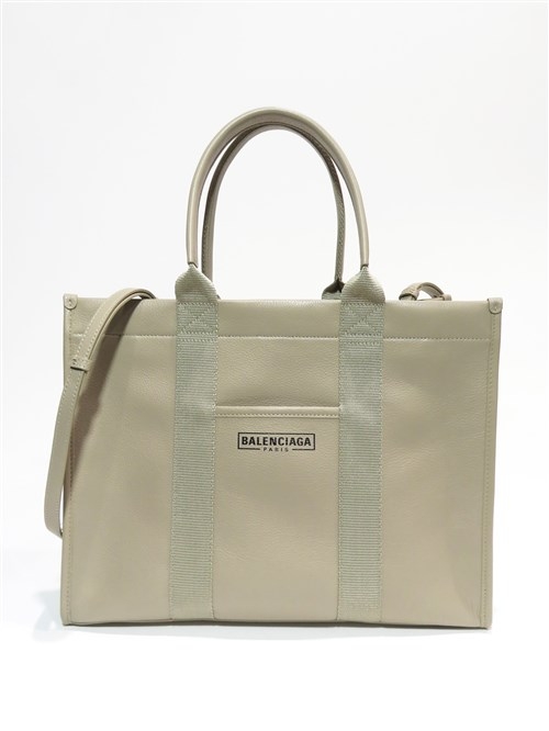 Balenciagaハードウェア レザー トートバッグ