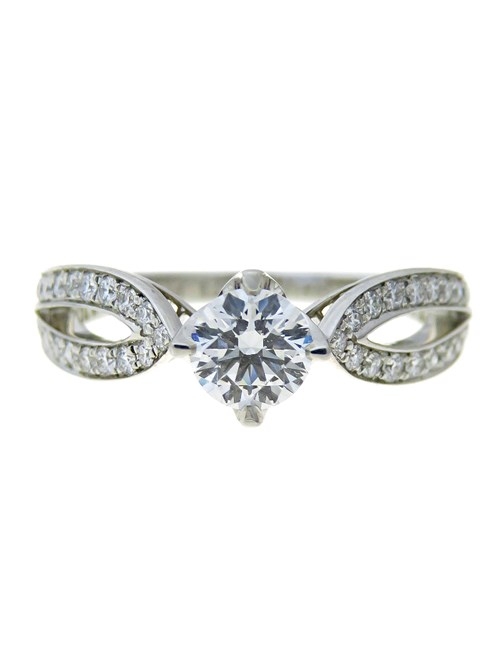 ☆BOUCHERON☆ ポン ドゥ パリ ソリテール ダイヤリング定価120万 - メルカリ